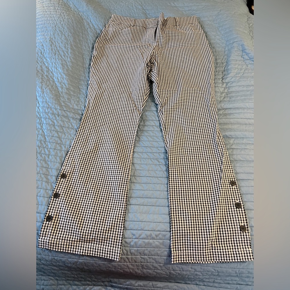 Black & White Checked Pants XL NY&Co New with Tags